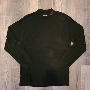 SIZE M | MENS | VINTAGE 90S Guess Turtleneck Sweater | Black